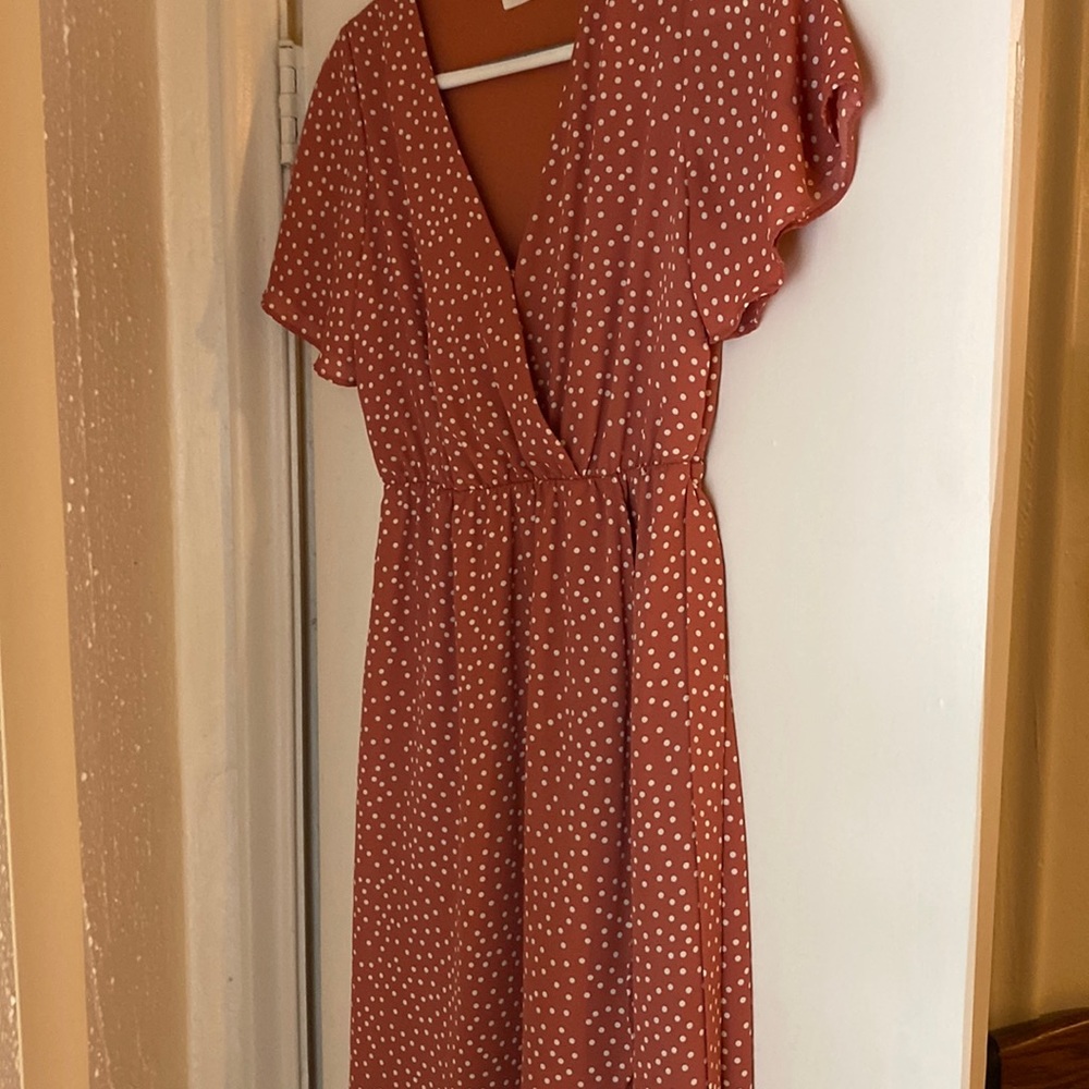 Brand new beautiful polkadot dress by sienna sky extra small perfect condition